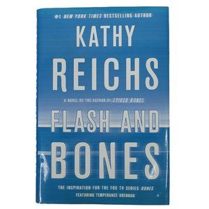 Flash And Bones Kathy Reichs Hardcover Temperance Brennan Book Mystery